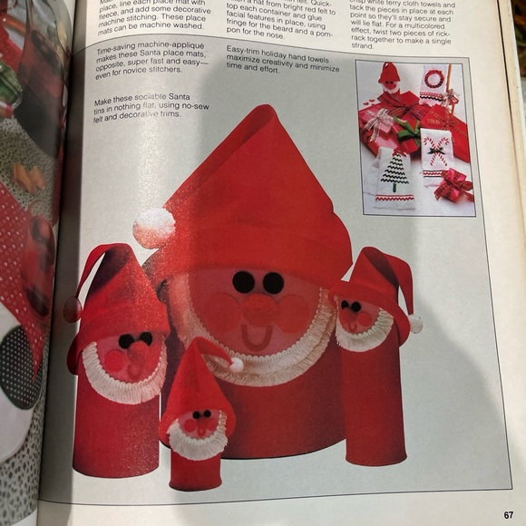 Vintage Better Homes and Gardens Easy Bazaar Crafts Hardcover Book  1981 - Picture 11 of 12